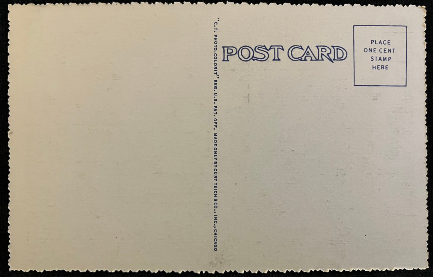 Library - International Eastern Temple - Washington D. C., Maryland - Vintage Postcard