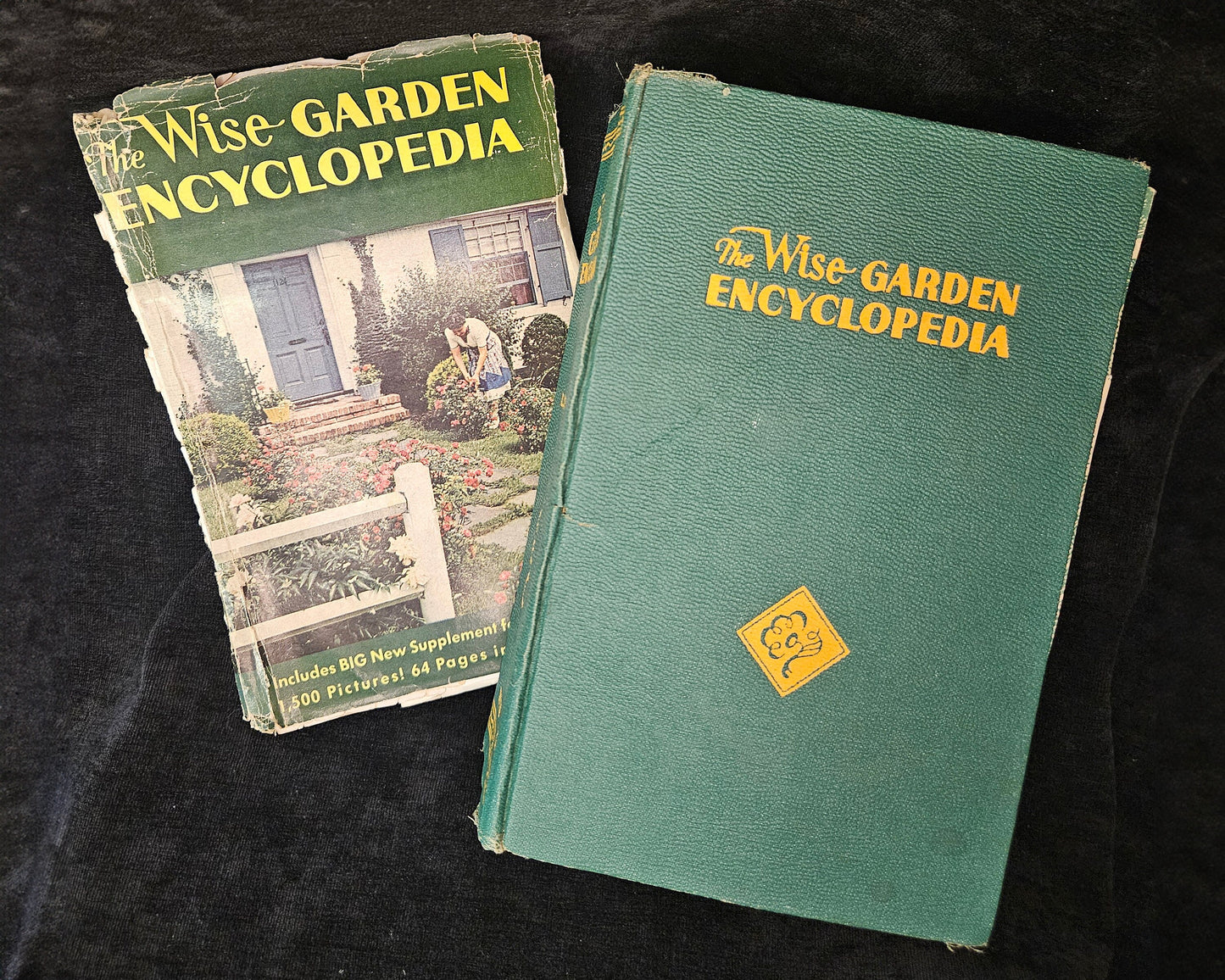 The Wise Garden Encyclopedia 1951 - by E.D.L. Seymour, BSA - Plant Identification, Botanical Drawings, Definitions, Gardening tips, Photos