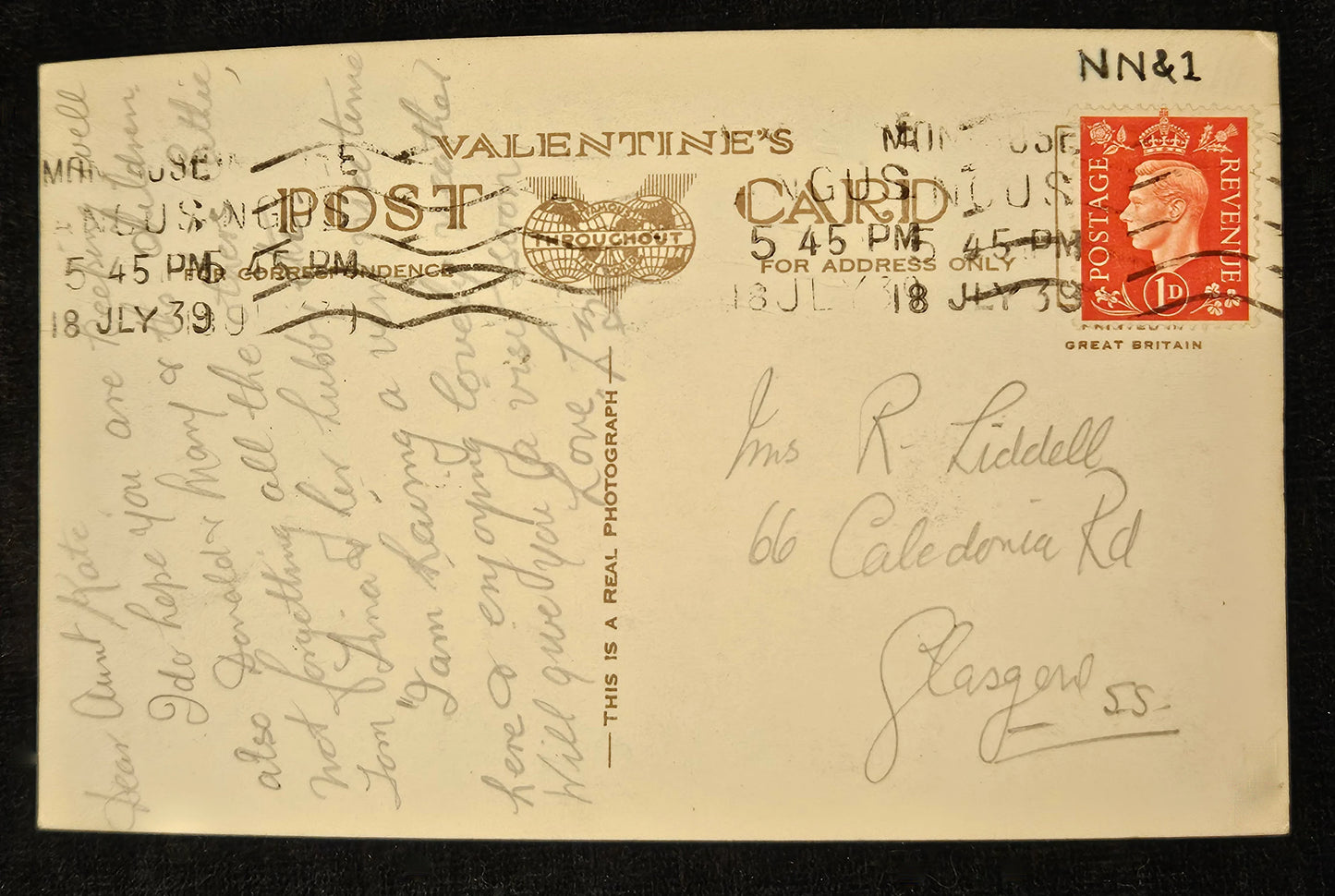 Montrose Five Photo Collage - Vintage United Kingdom Postcard