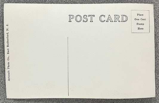 RPPC - The Old Village Post Office - Erected 1803 - Dearborn, Michigan - The Artcraft Photo Company