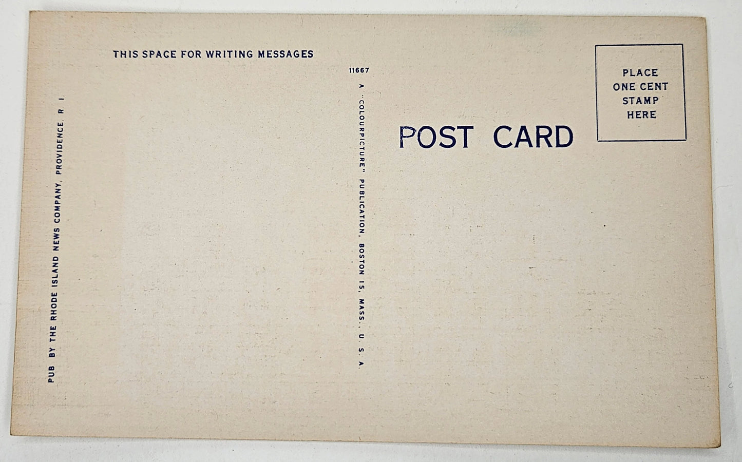 City Hall Postcard, Providence, Rhode Island - Vintage Postcard