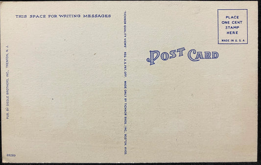 Trenton Central High School, Trenton, New Jersey - Vintage High School Postcard