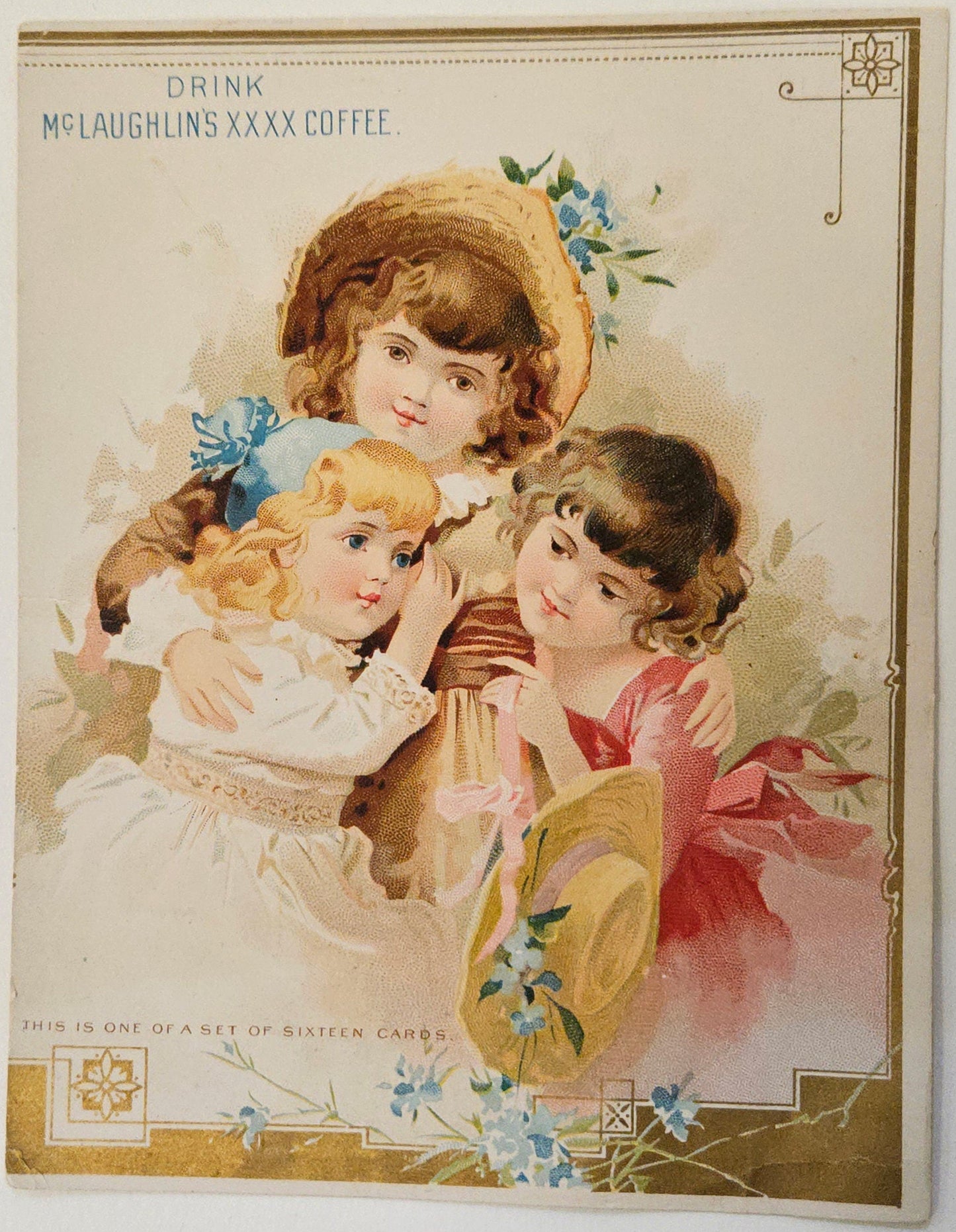 McLaughlin's Coffee Advertisment - Chicago, IL - RARE 1800s Trade Card