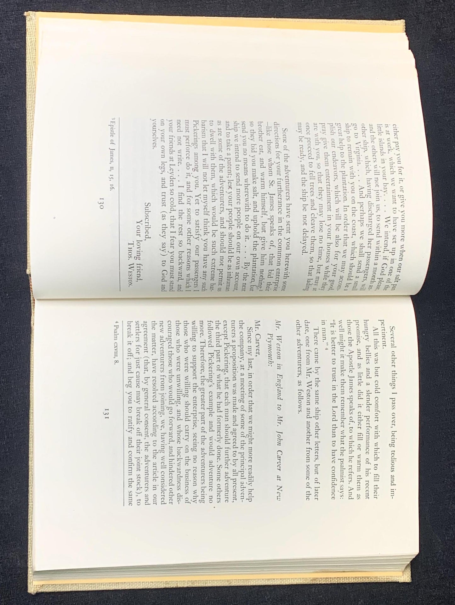 History of Plymouth Colony - Author William Bradford - First Edition - Walter J. Black Publishing Company - 1948