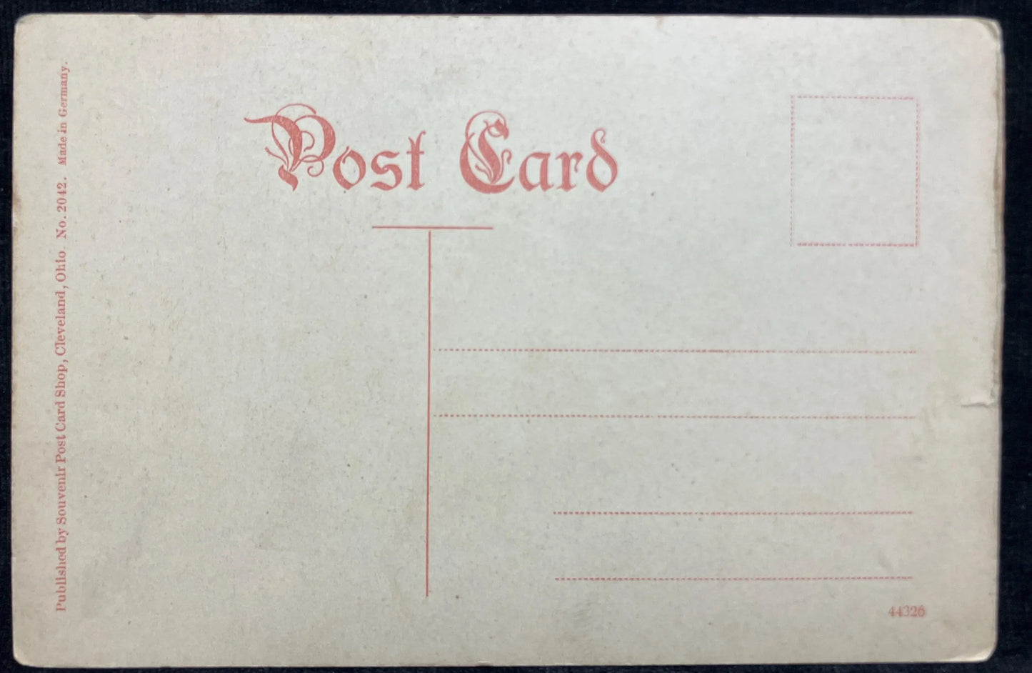 Colonial Club in 1908, Cleveland, Ohio - Vintage early 1900s Postcard