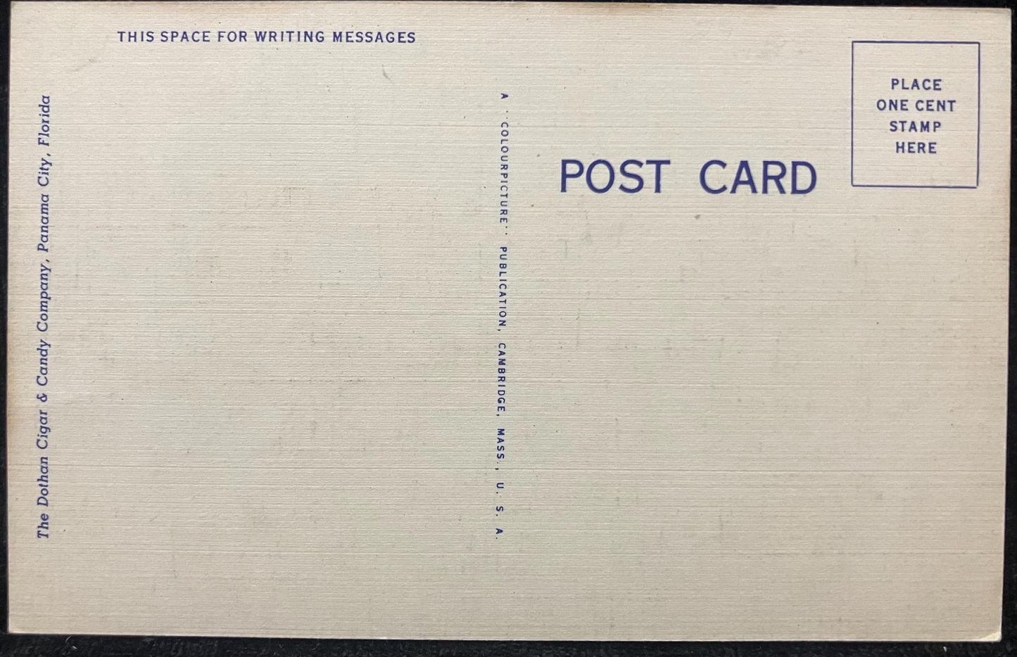 The Cove Hotel, Panama City, Florida - Vintage Hotel Postcard