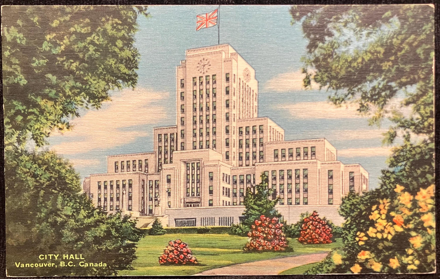 City Hall - Vancouver, B. C., Canada - International Postcard