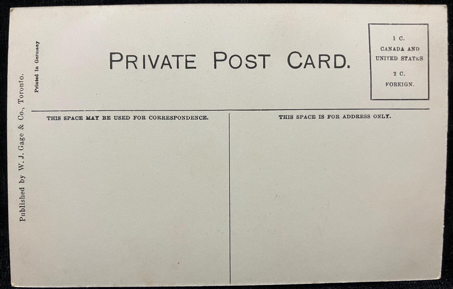 The Penitentiary - Kingston Ont., Canada - Printed in Germany - Vintage International Postcard