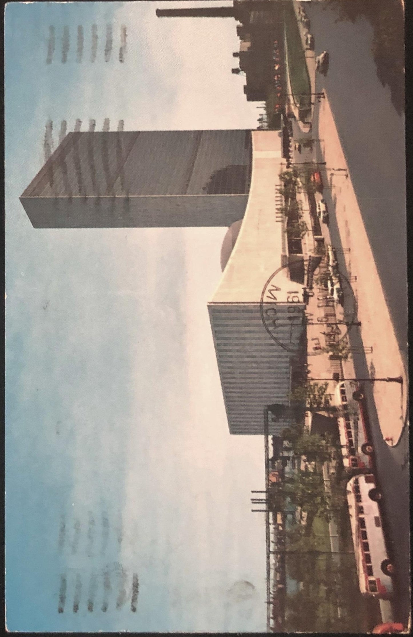 1960's New York City United Nations National Building - Vintage Postcard