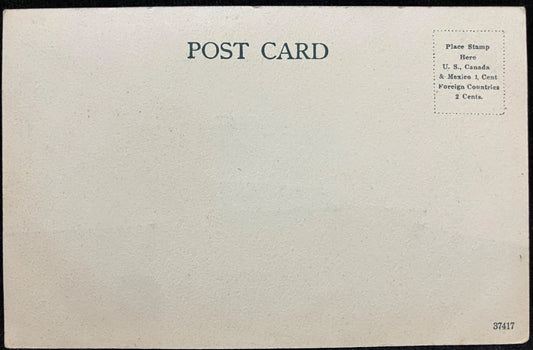 Chicago - Washington Park Refectory - Glitter Glued Postcard - Vintage Park Postcard