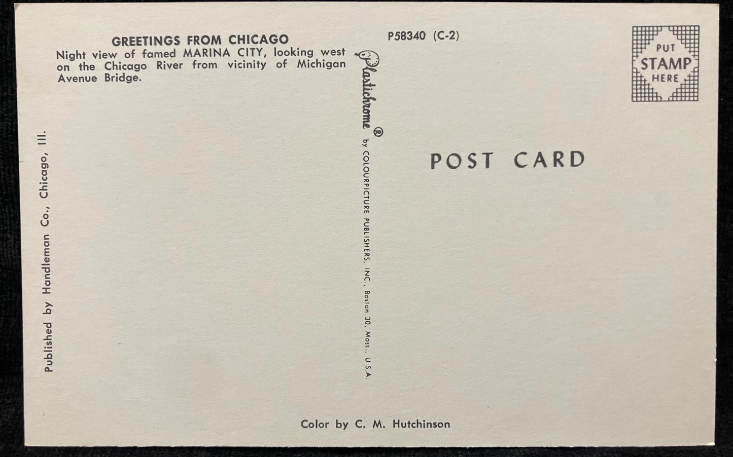 Greetings from Chicago, Illinois - Vintage Postcard