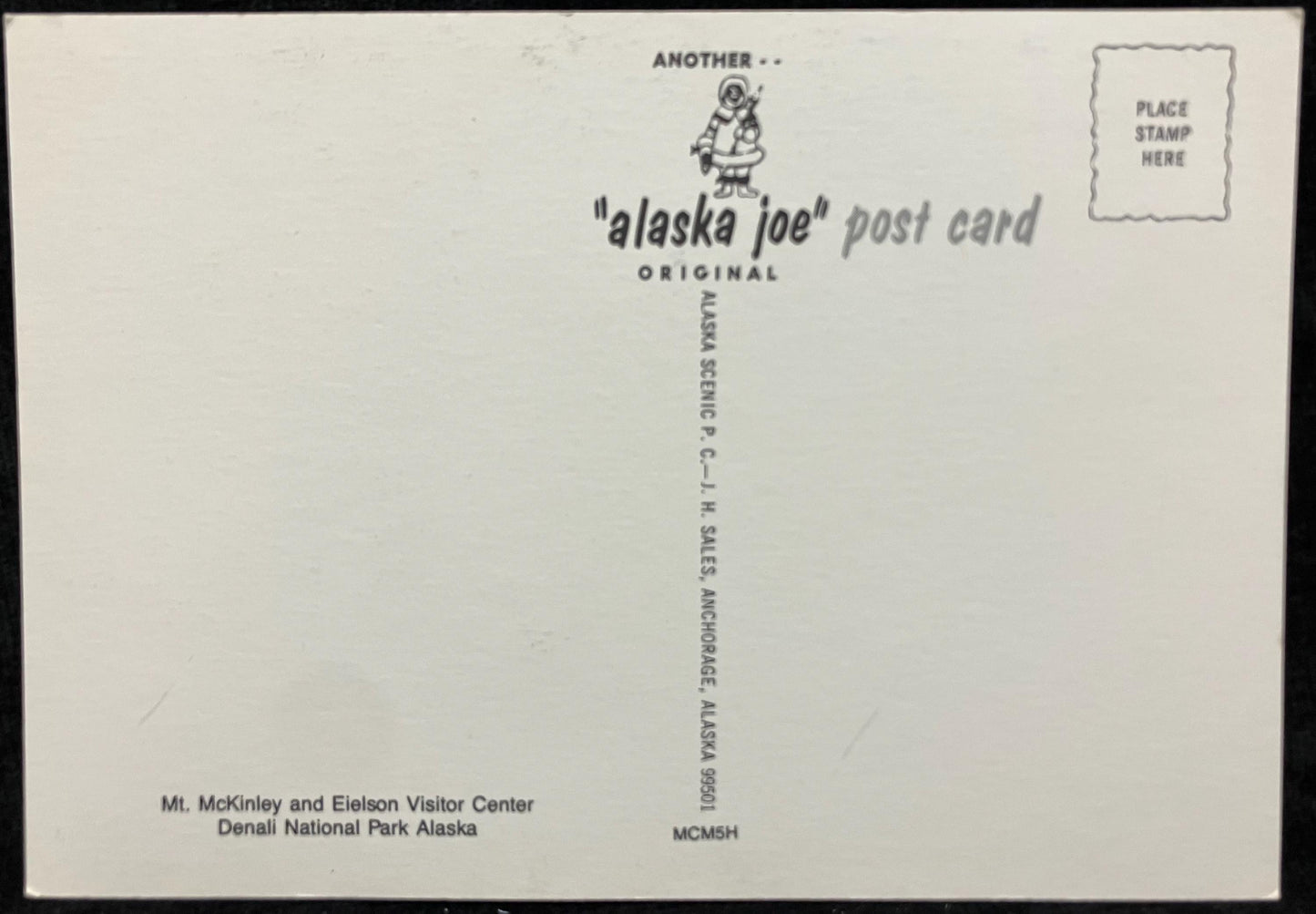 Mt. McKinley - Denali National Park, Alaska - Vintage National Park Postcard