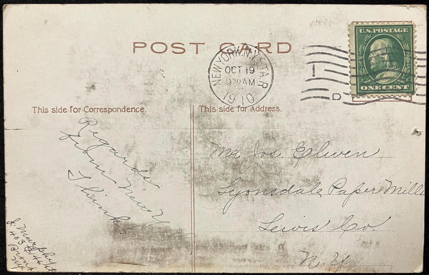 Metropolitan Life Building, New York - Vintage Postcard