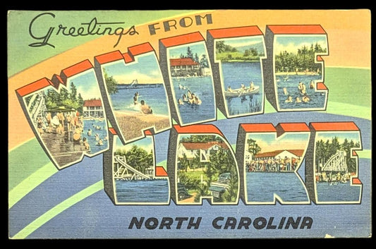Greetings from White Lake, North Carolina - Digital Print Download