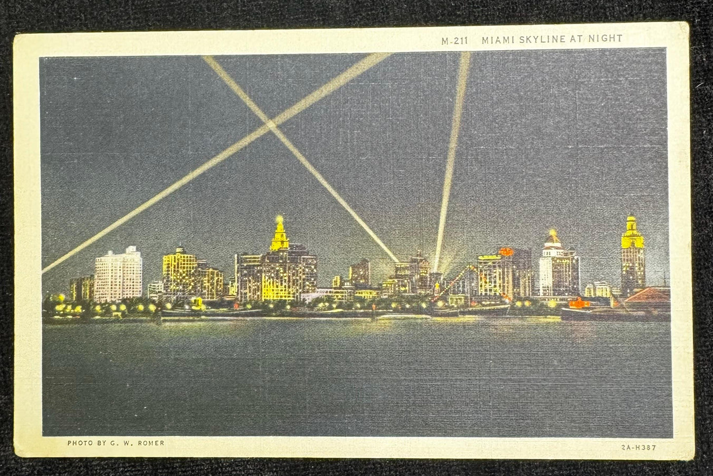 Miami Vintage Postcard