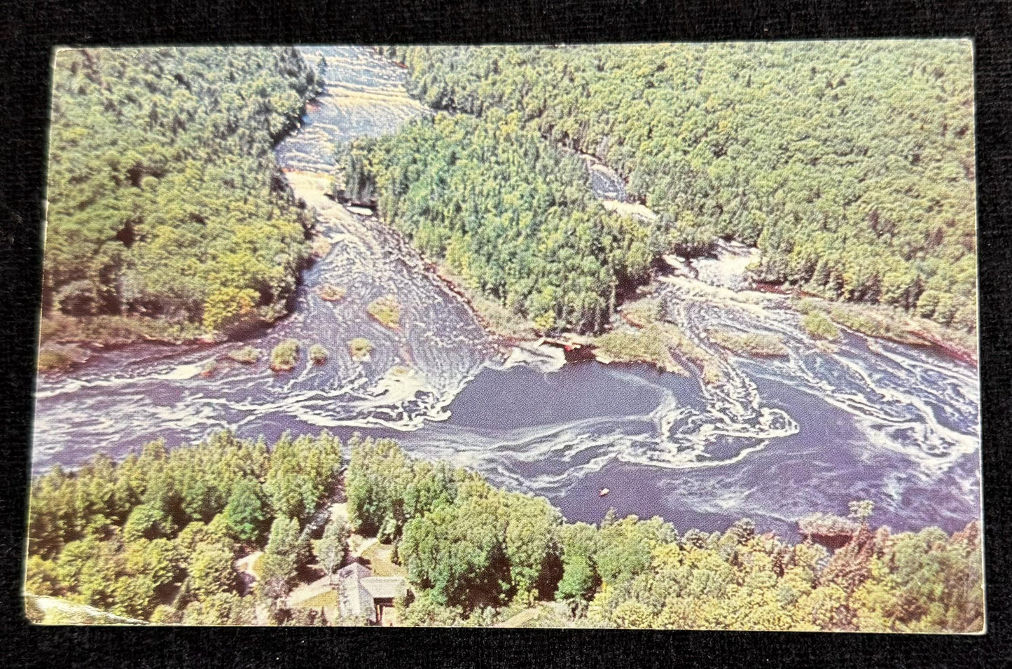 Lower Tahquamenon Falls, Michigan Vintage Postcard