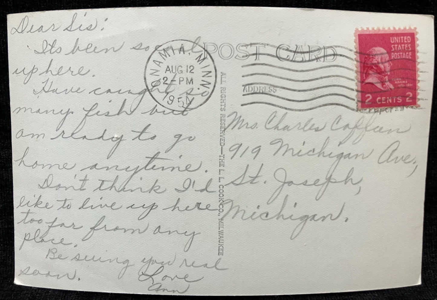 RPPC - Mille Lacs Lake - Onamia, Minnesota - Vintage Postcard