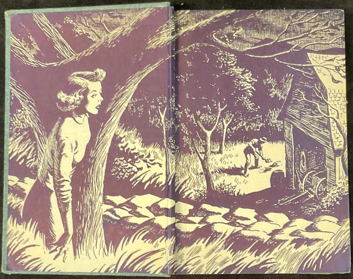 The Scarlet Slipper Mystery - A Nancy Drew Mystery Story - by Carolyn Keene - Grosset and Dunlap Book Copyright 1954