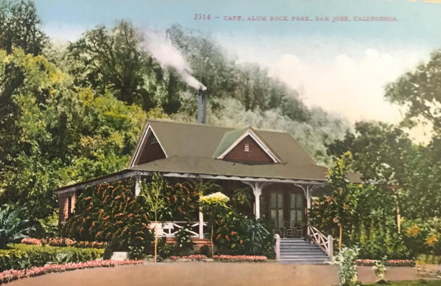 Cafe, Alum Rock Park, San Jose, California Series #2514