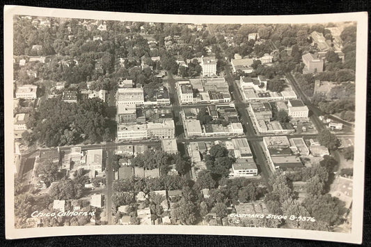 RPPC - Chico, California in the 1950s Aerial View - Eastman's Studio Vintage Postcard