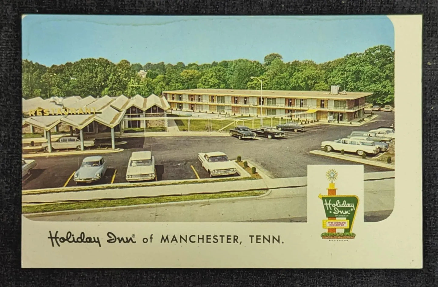 Holiday Inn of Manchester, Tennessee - Vintage Postcard