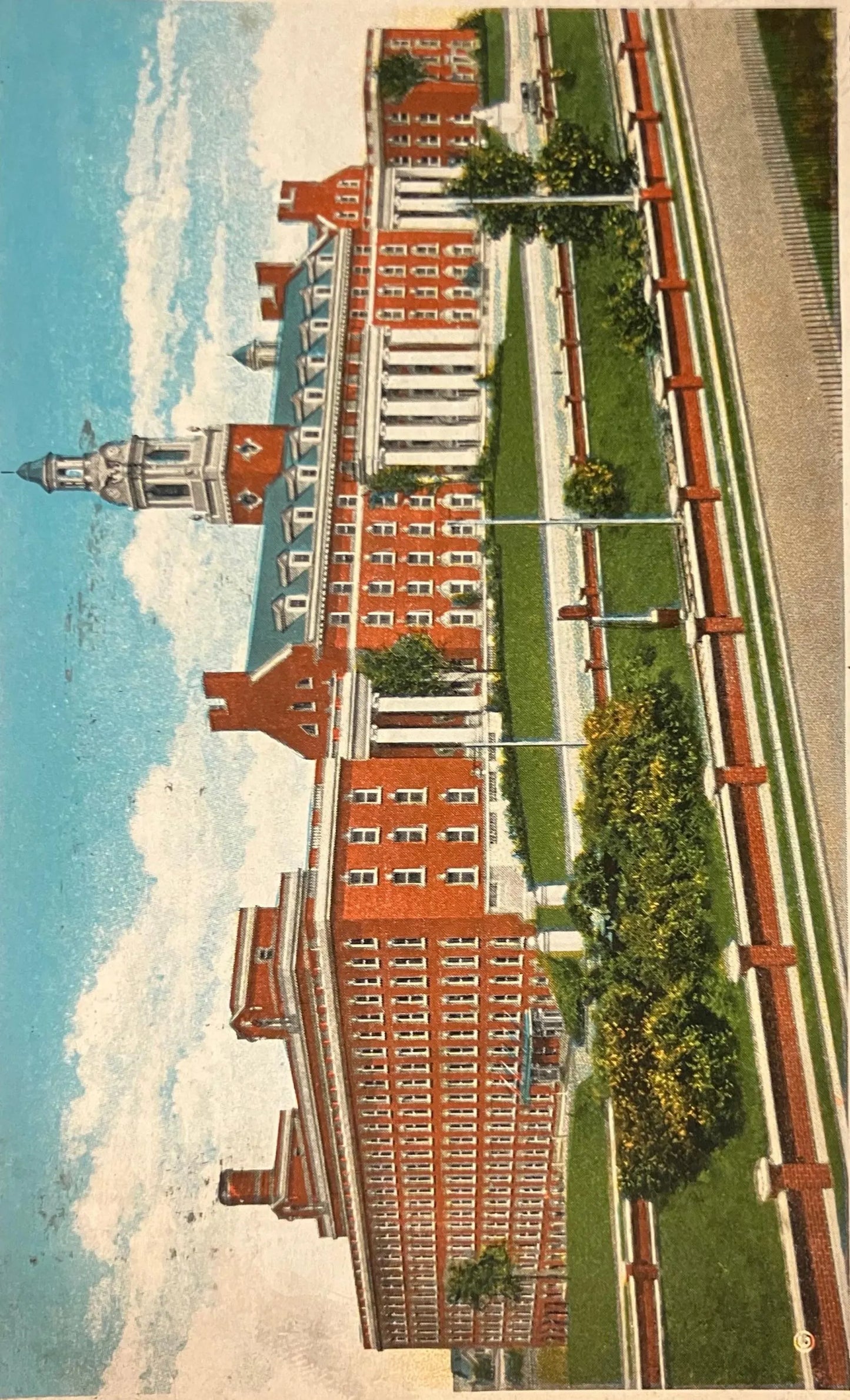 Saint Luke’s Hospital, Cleveland, Ohio - Vintage Postcard
