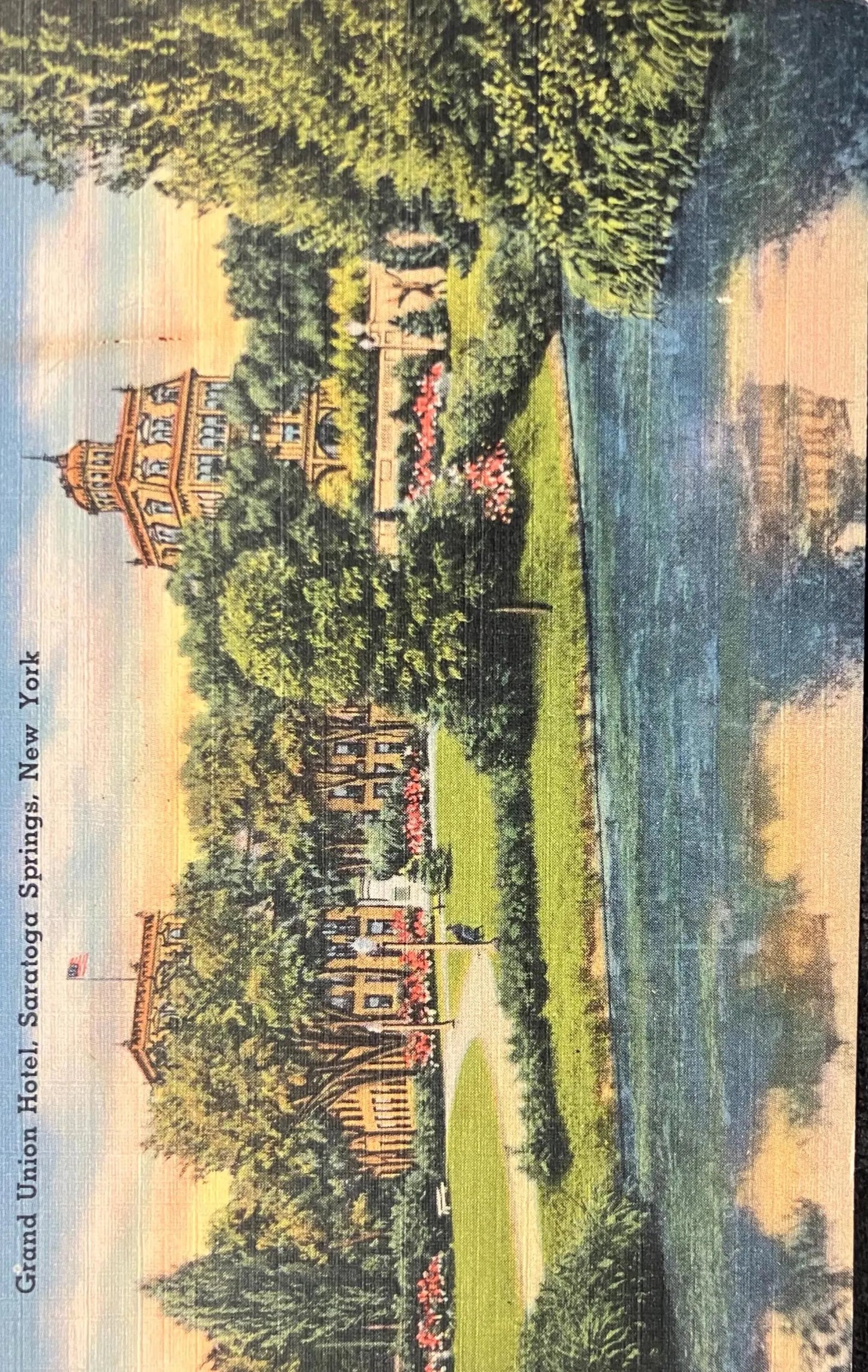 Grange Connor Bridge Parke County, Indiana - Photo: Mitchell - Vintage Covered Bridge Postcard