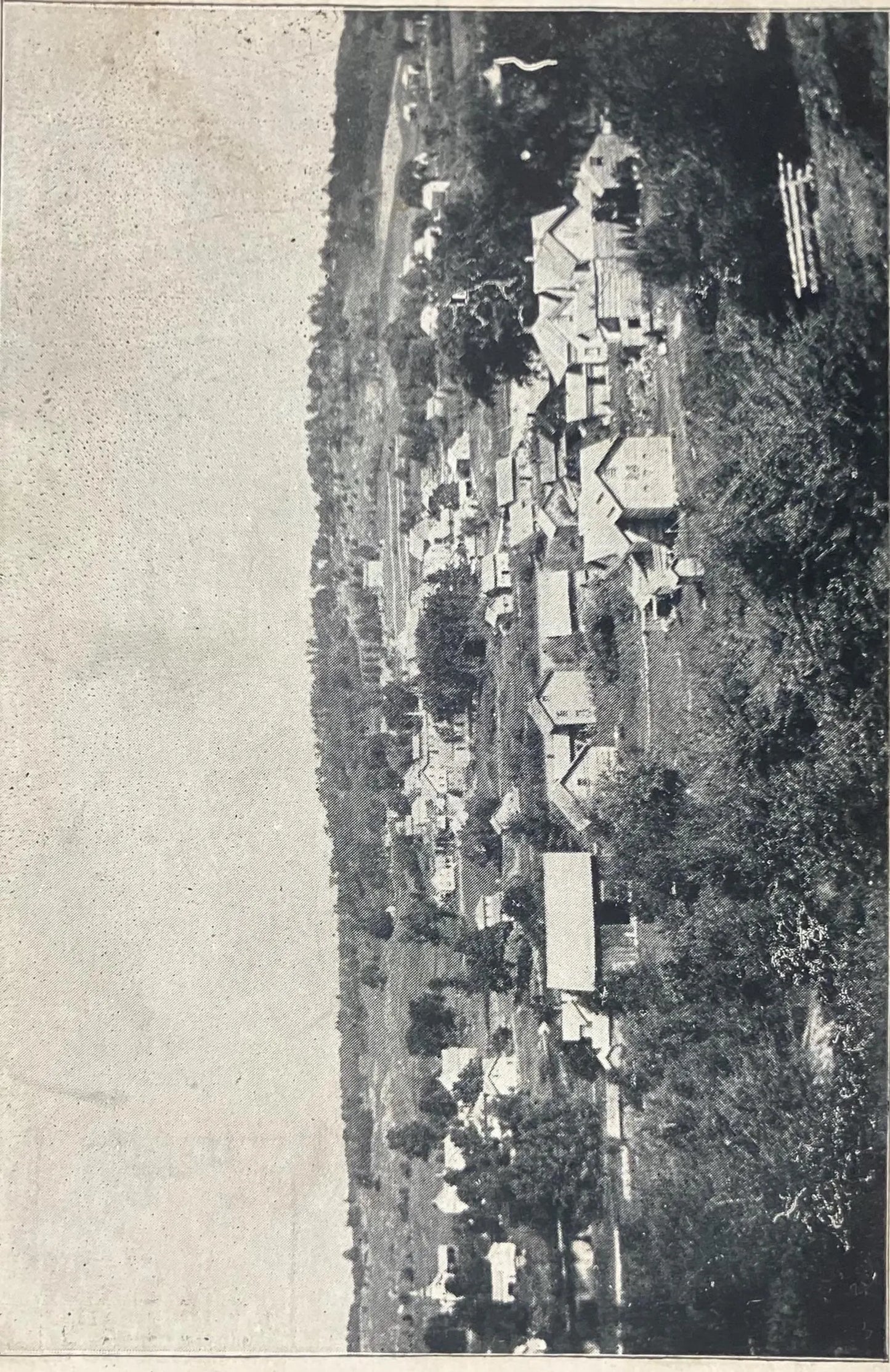 Bird's-eye view of Russell, New York - Vintage 1910 Postcard