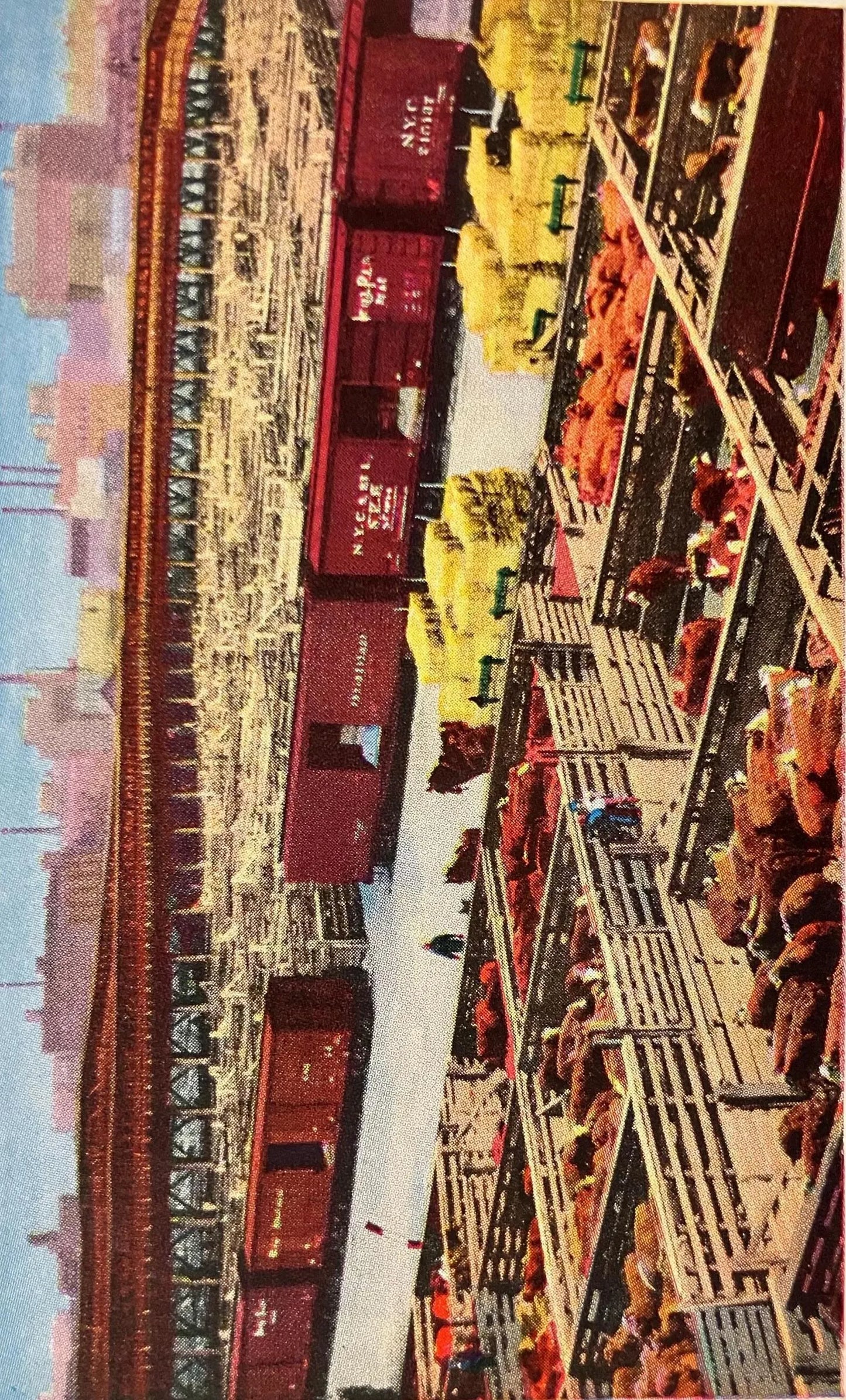 Union Stock Yards, Chicago, Illinois - Vintage Postcard