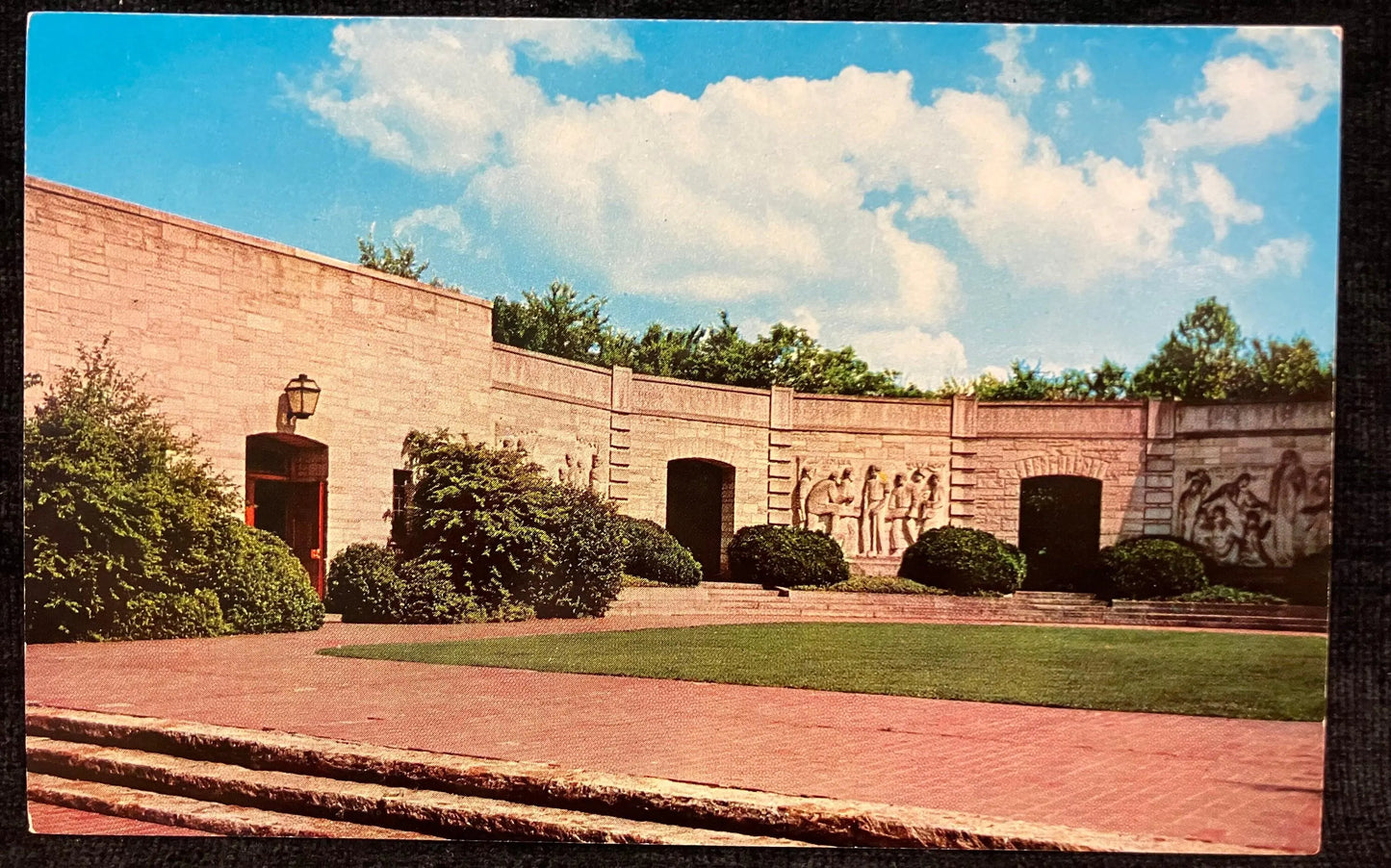 Nancy Hanks Lincoln State Memorial State Park - Lincoln City, Spencer County, Indiana - Vintage Park Postcard