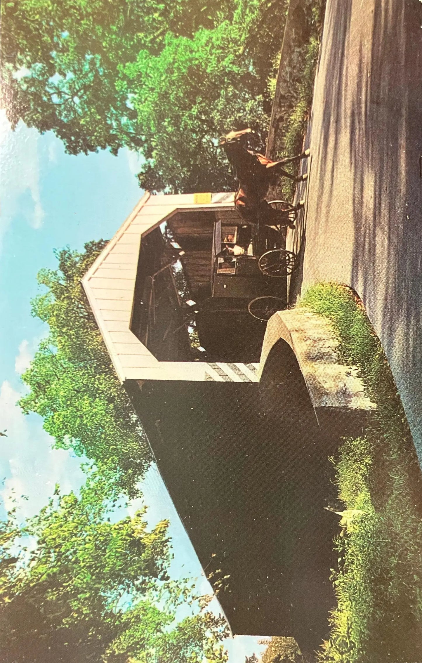Fry’s Mill Bridge “Heart of Dutchland” - Pennsylvania - Vintage Bridge Postcard