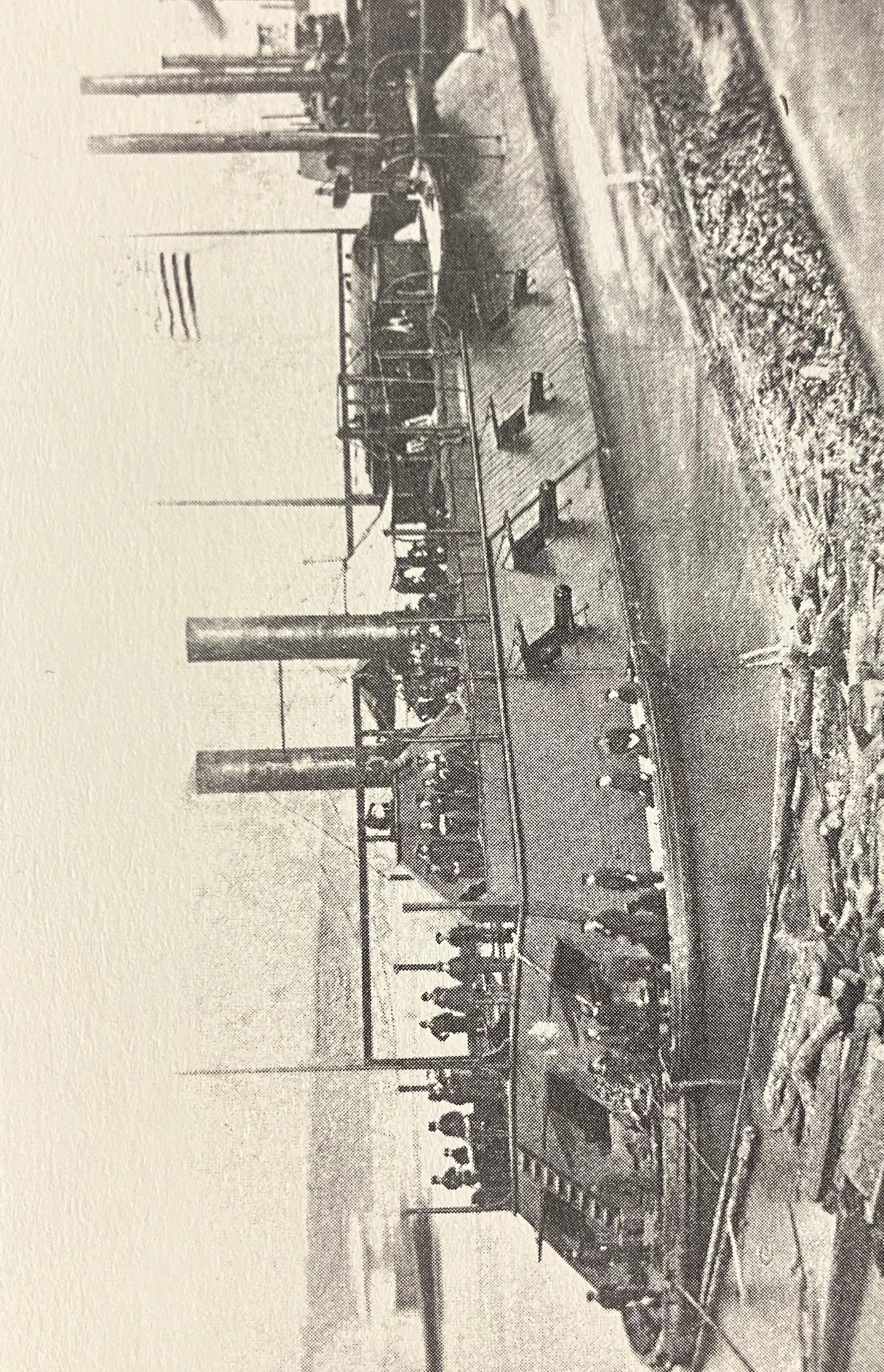 U.S.S. Cairo - Photo: Library of Congress - Vintage Military Postcard
