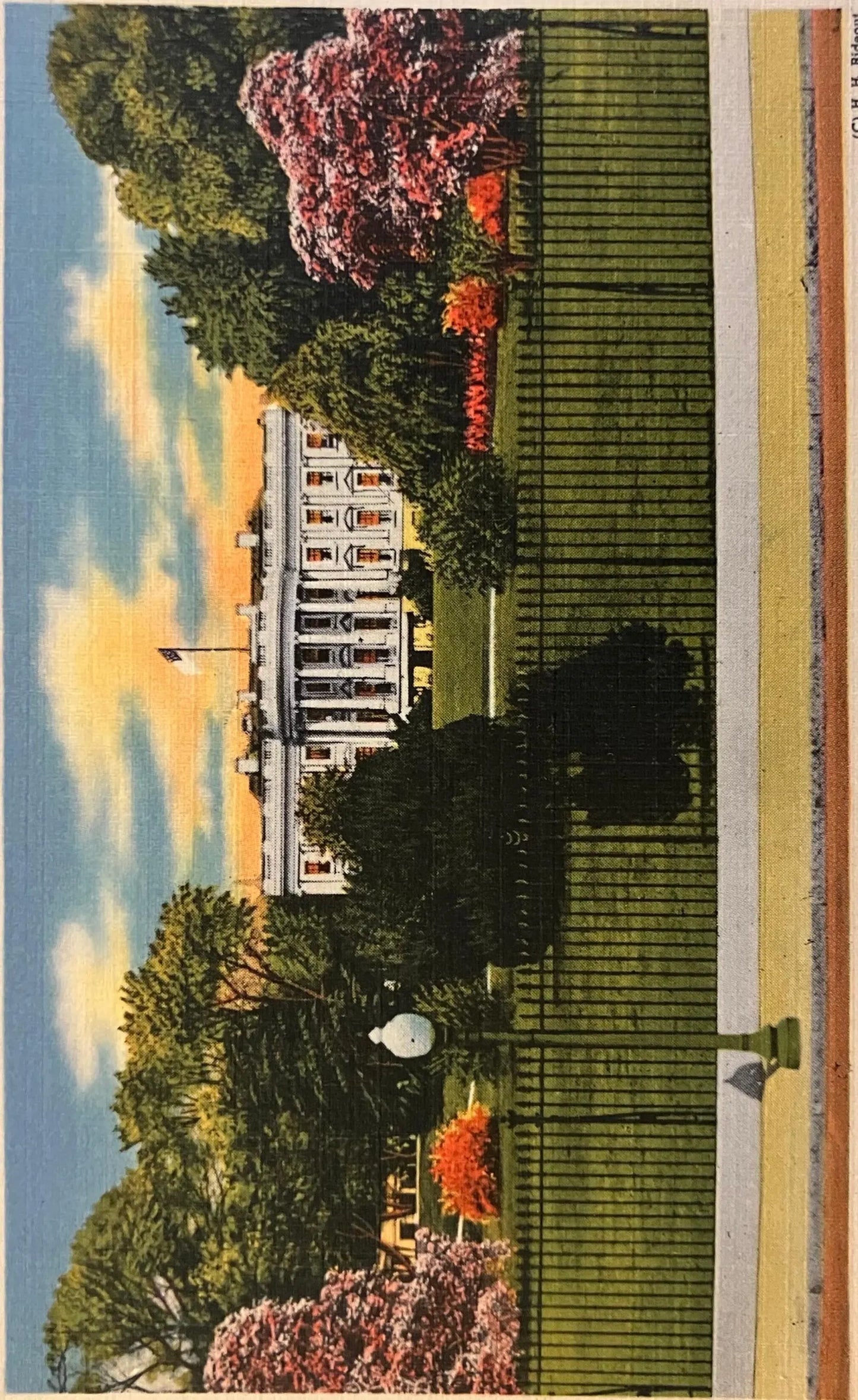 White House - South Side, Washington D.C., Maryland - Vintage White House Postcard
