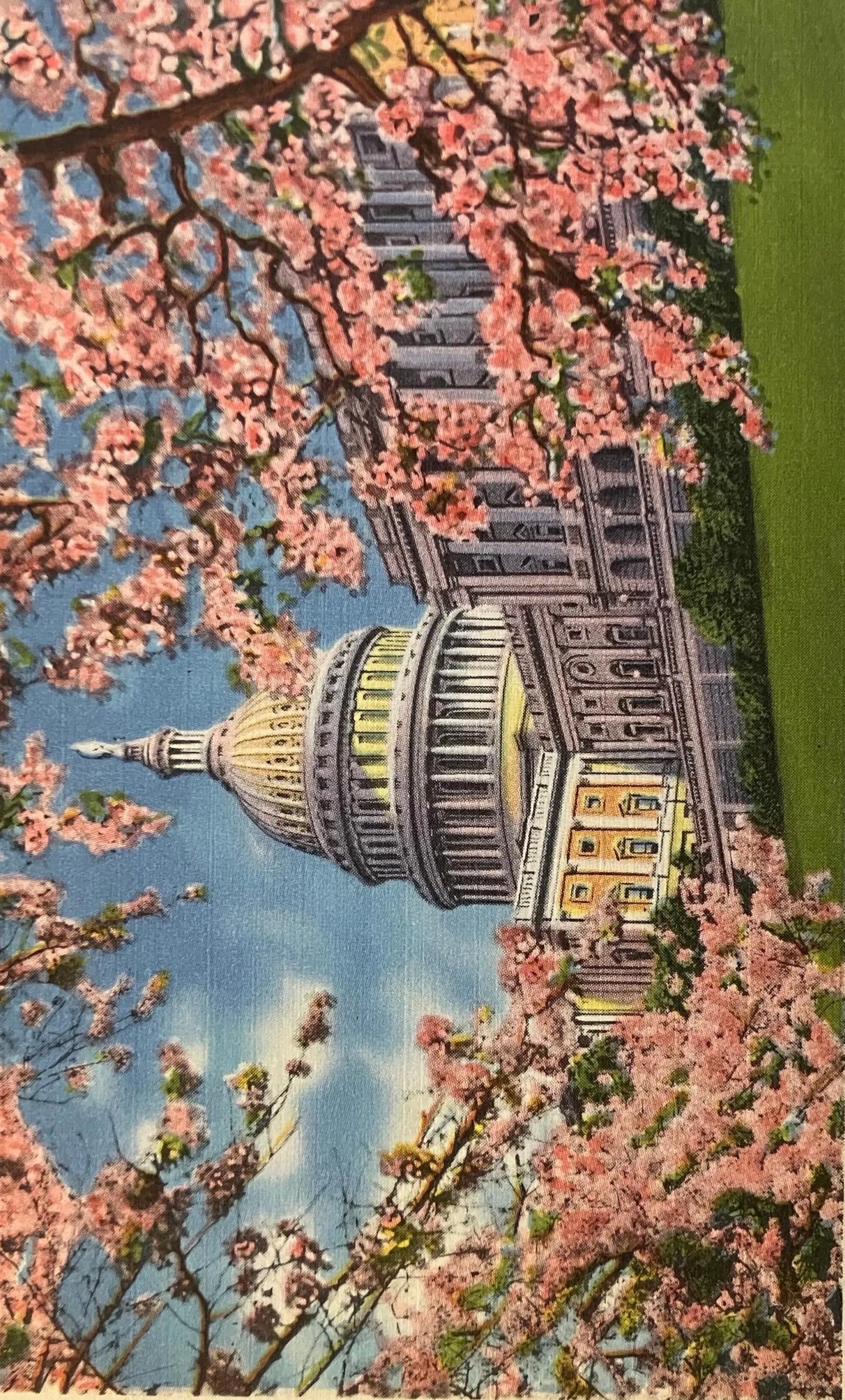 U. S. Capitol, Washington D.C., Maryland - Copyright: Tenschert - Vintage Postcard