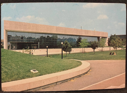 Gerald R. Ford Musuem - Grand Rapids, Michigan - Photography by Don Richards - Vintage Postcard