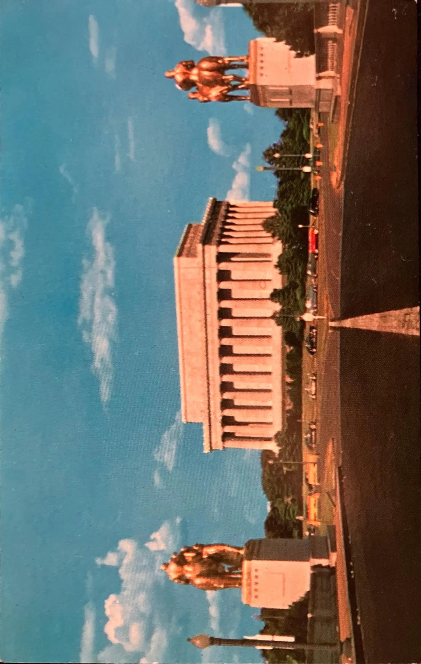 The Lincoln Memorial in Washington D. C., Maryland - Vintage Postcard