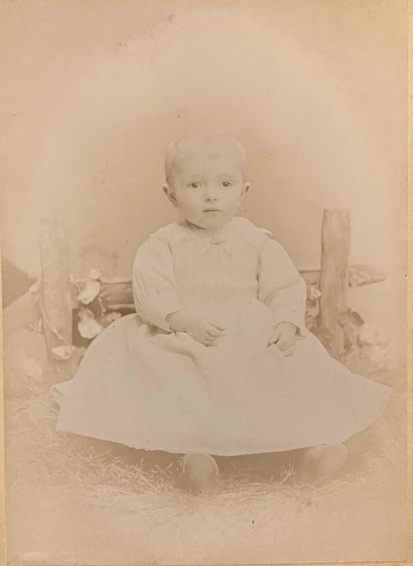 Victorian Baby - Kirk Newark, New Jersey - Vintage Photo