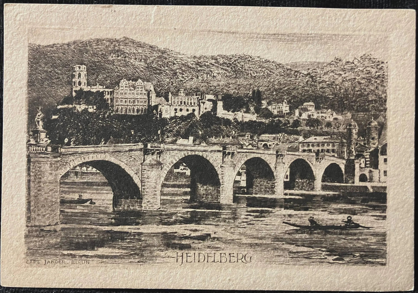 Heidelberg - Vintage Germany Postcard
