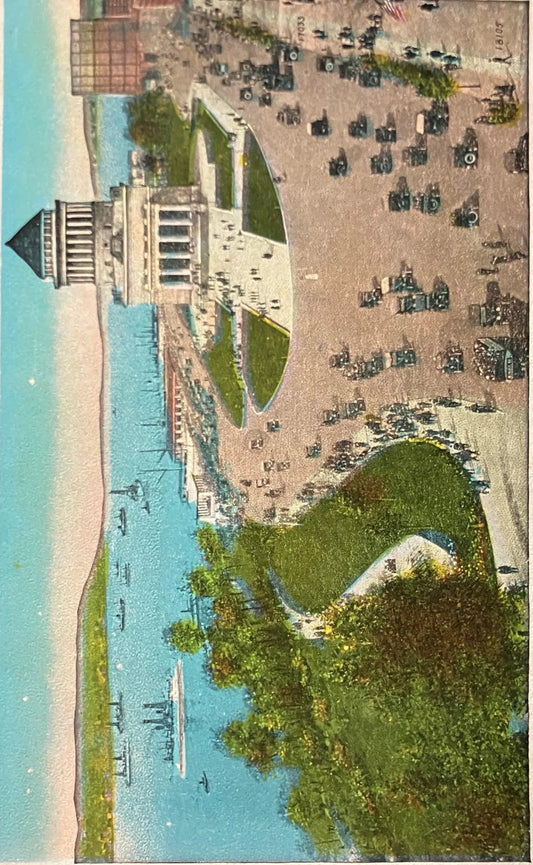 Grant's Tomb and Riverside Drive, New York - Vintage Postcard