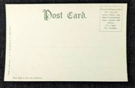 Elk's Home in Lansing, Michigan - Pre-1910 Vintage Postcard
