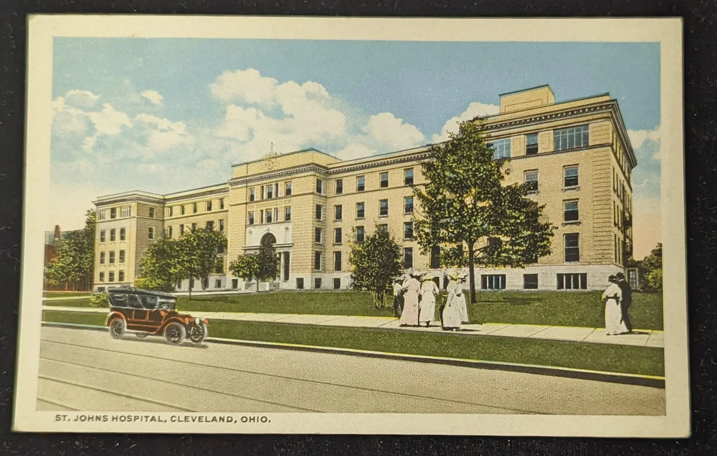 St. Johns Hospital, Cleveland, Ohio - Vintage Postcard