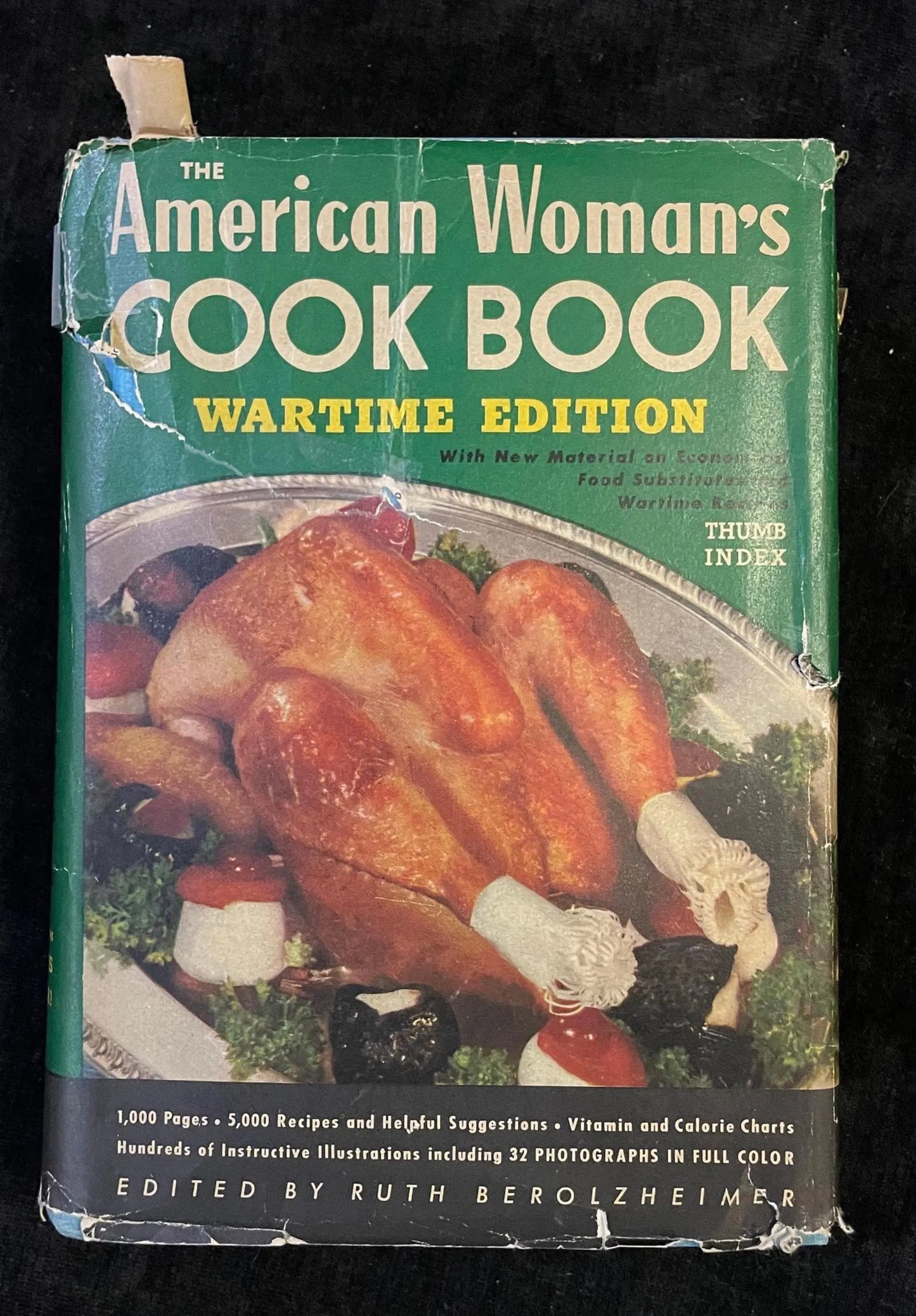 The American Woman's Cook Book - Wartime Edition - With Dust Jacket - Ruth Berolzheimer