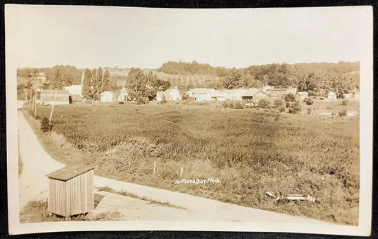 RPPC - Suttons Bay, Michigan in 1910 - Vintage Michigan Real Photo Postcard