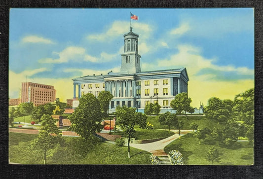 State Capitol, Nashville, Tennessee - Vintage Postcard