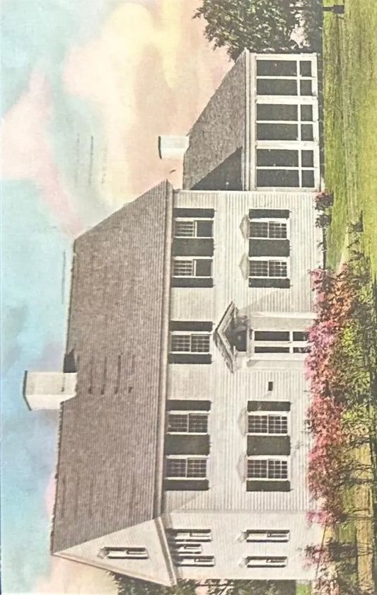 Governor Oliver Walcott House, Dearborn, Michigan - Vintage Postcard