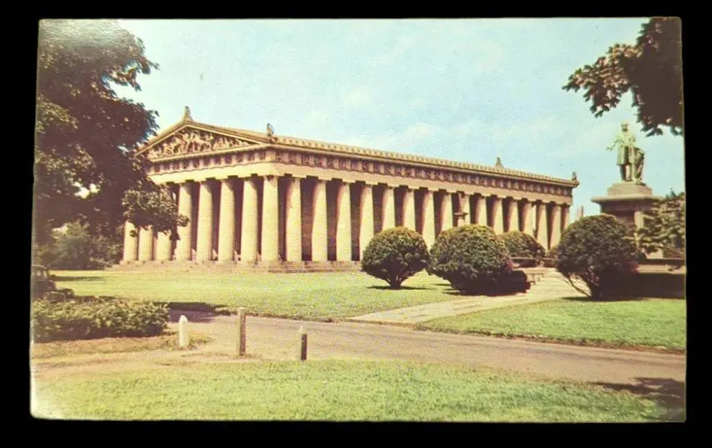 The Parthenon - Central Park, Nashville, Tennessee - Vintage Postcard