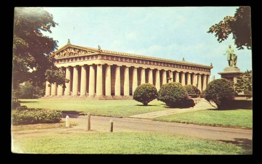The Parthenon - Central Park, Nashville, Tennessee - Vintage Postcard
