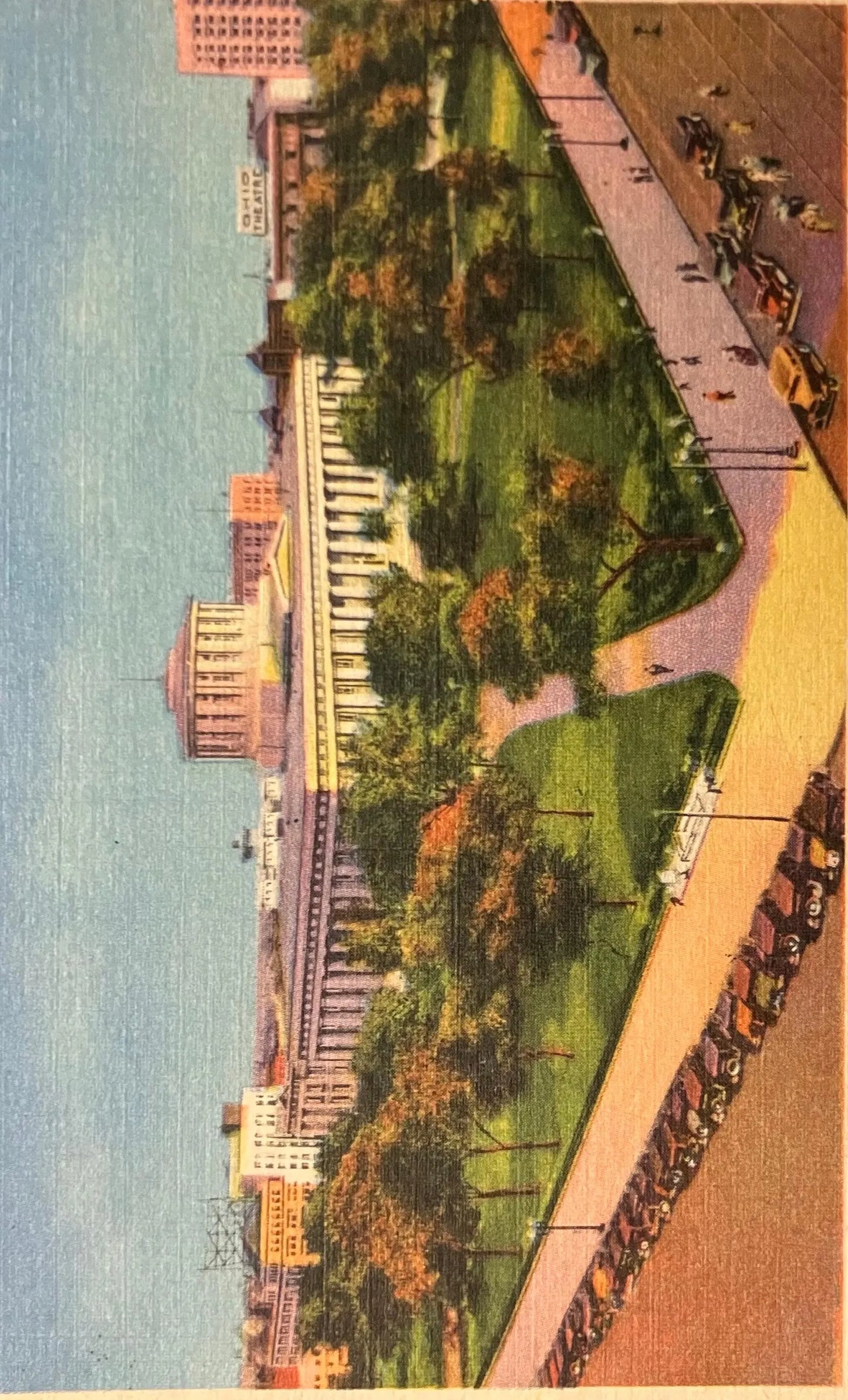 State Capitol and Grounds, Columbus, Ohio - Vintage Postcard