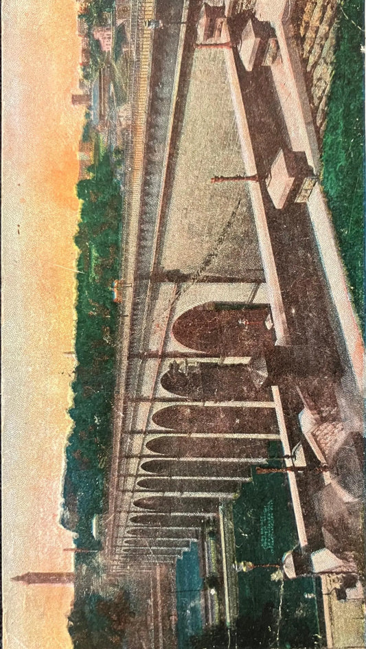 High Bridge, New York - Vintage Bridge Postcard