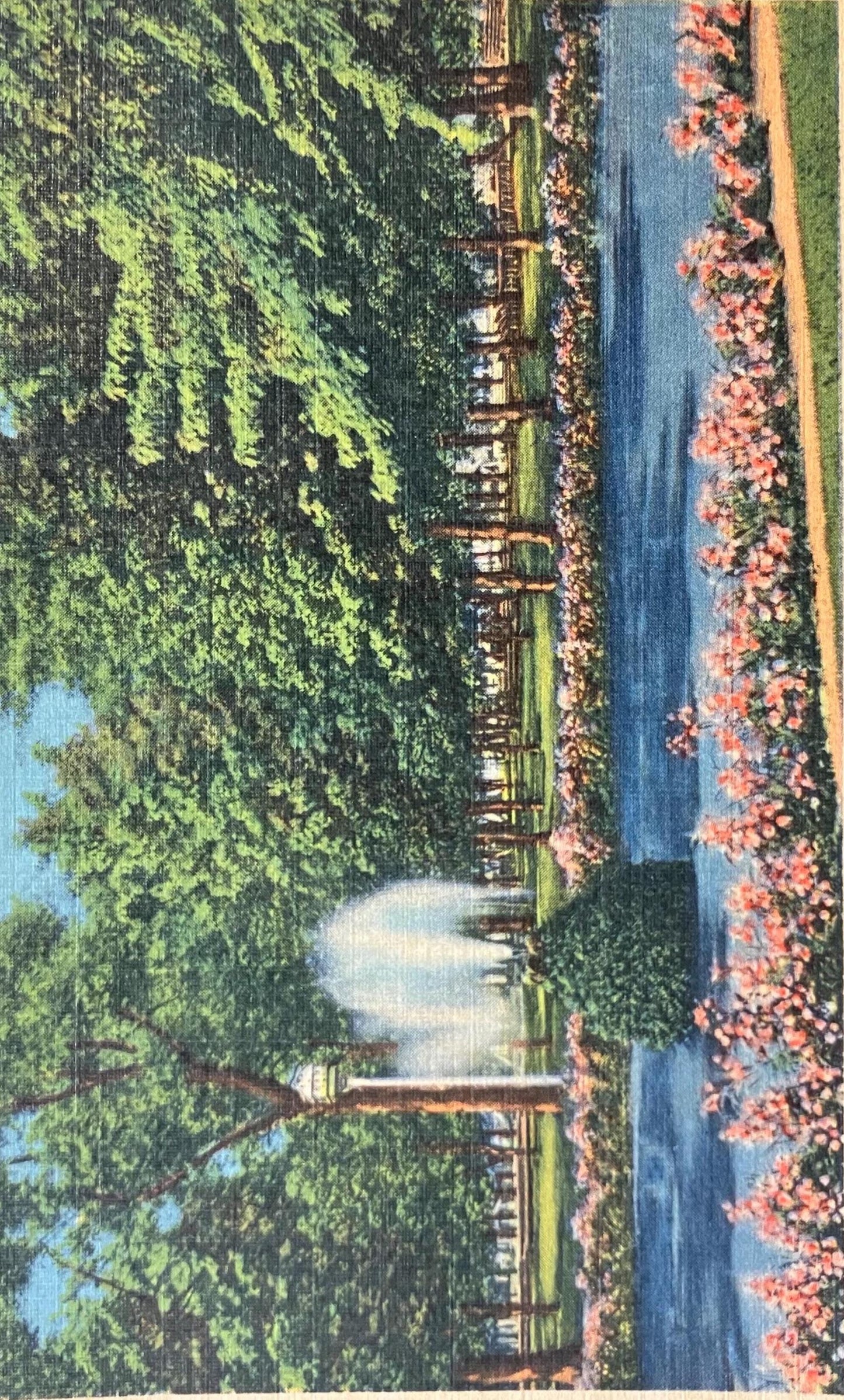 Lake View Park, Port Clinton, Ohio Park - Vintage Park Postcard